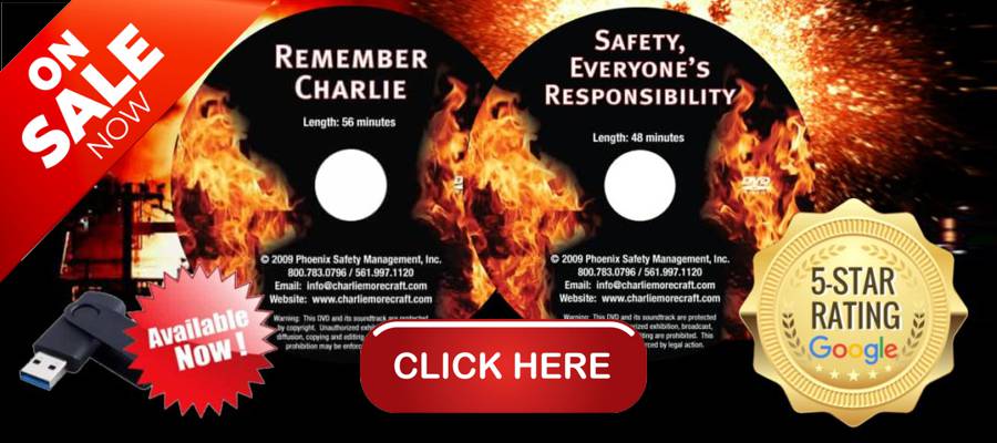 Safety Combo - Remember Charlie official video + Safety, Everyone's Responsibility - The original video - Best Seller Safety Videos
