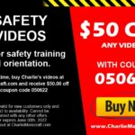 Receive $50.00 off discount on any of our safety videos, valid for new purchases placed in May and June of 2022